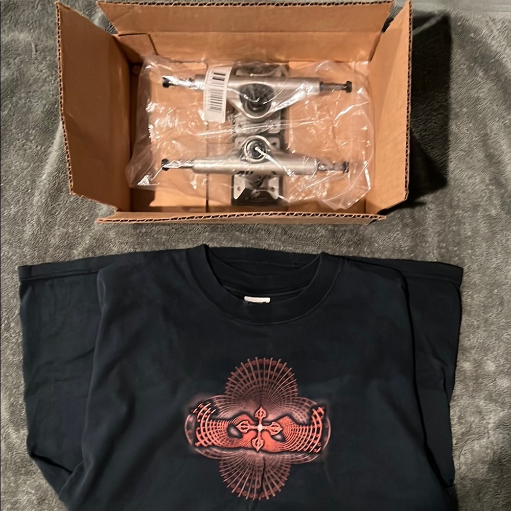 Tool Shirt and skateboard Trucks